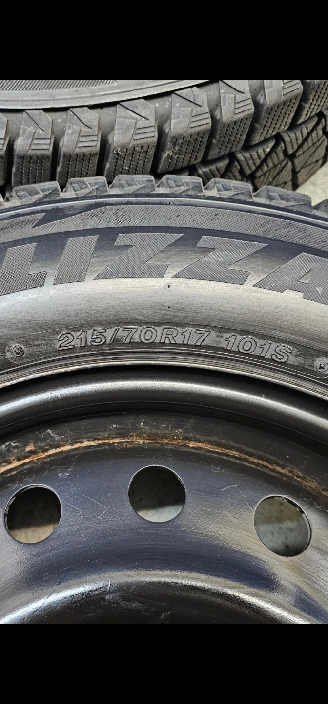 MAZDA CX-5 WINTER TIRES ON STEEL RIMS 215/70 R17 - photo 2