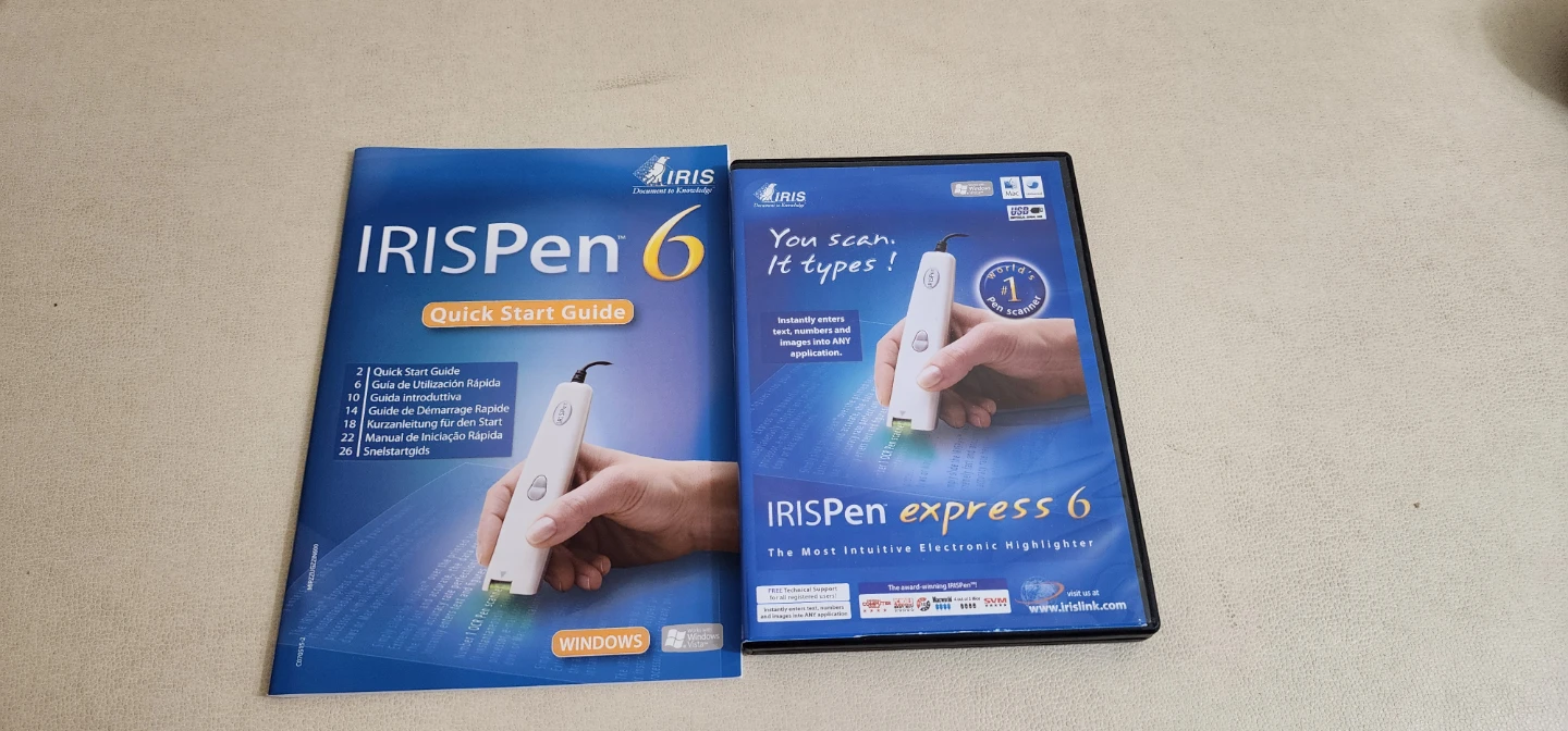 IRISPen Express 6 Pen Scanner w/ Box 🧡 - photo 2
