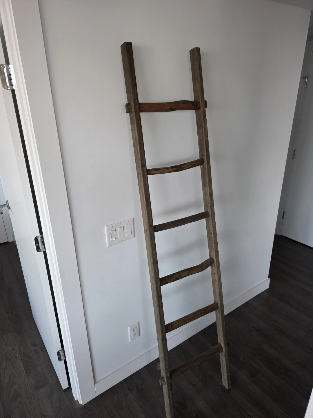 Rustic Wooden Decorative Ladder