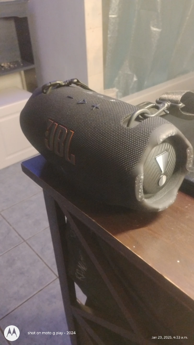 JBL Extreme 3 Portable Bluetooth Speaker - Black - photo 3