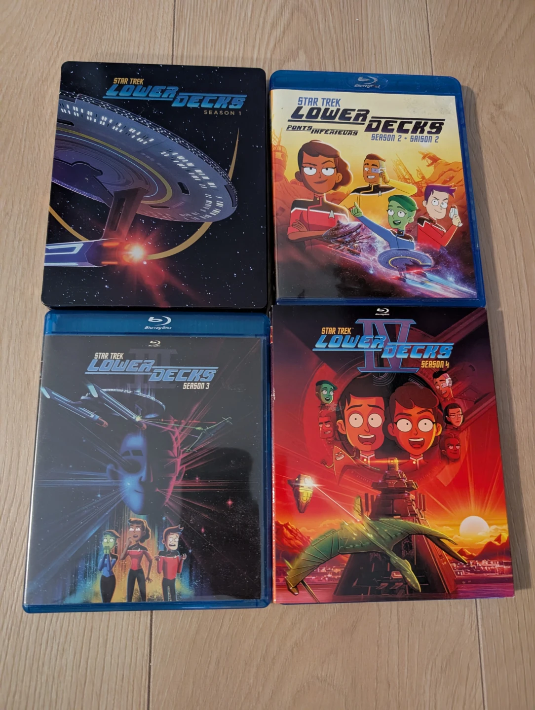 Star Trek: Lower Decks Seasons 1-4 on Blu-ray