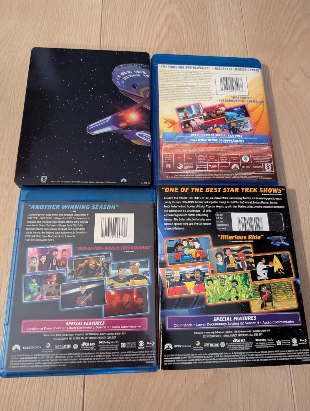Star Trek: Lower Decks Seasons 1-4 on Blu-ray - photo 2