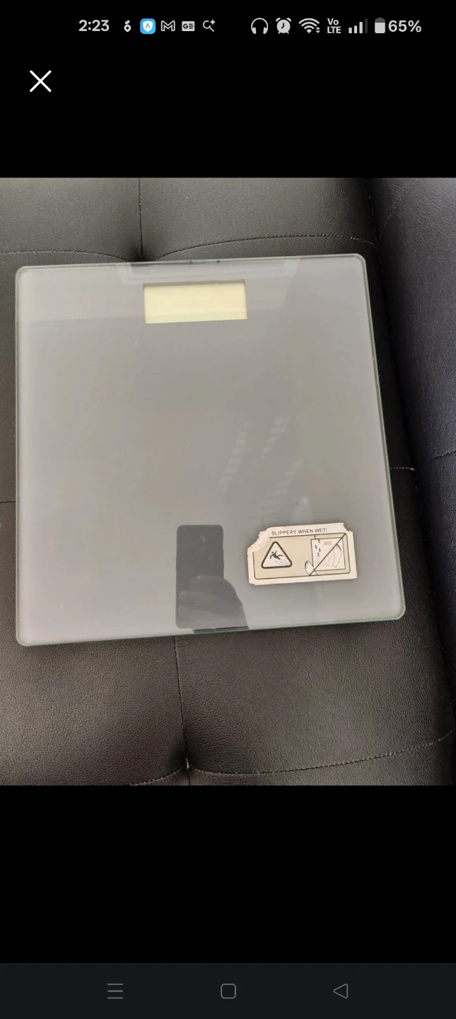 Glass Digital Bathroom Scale