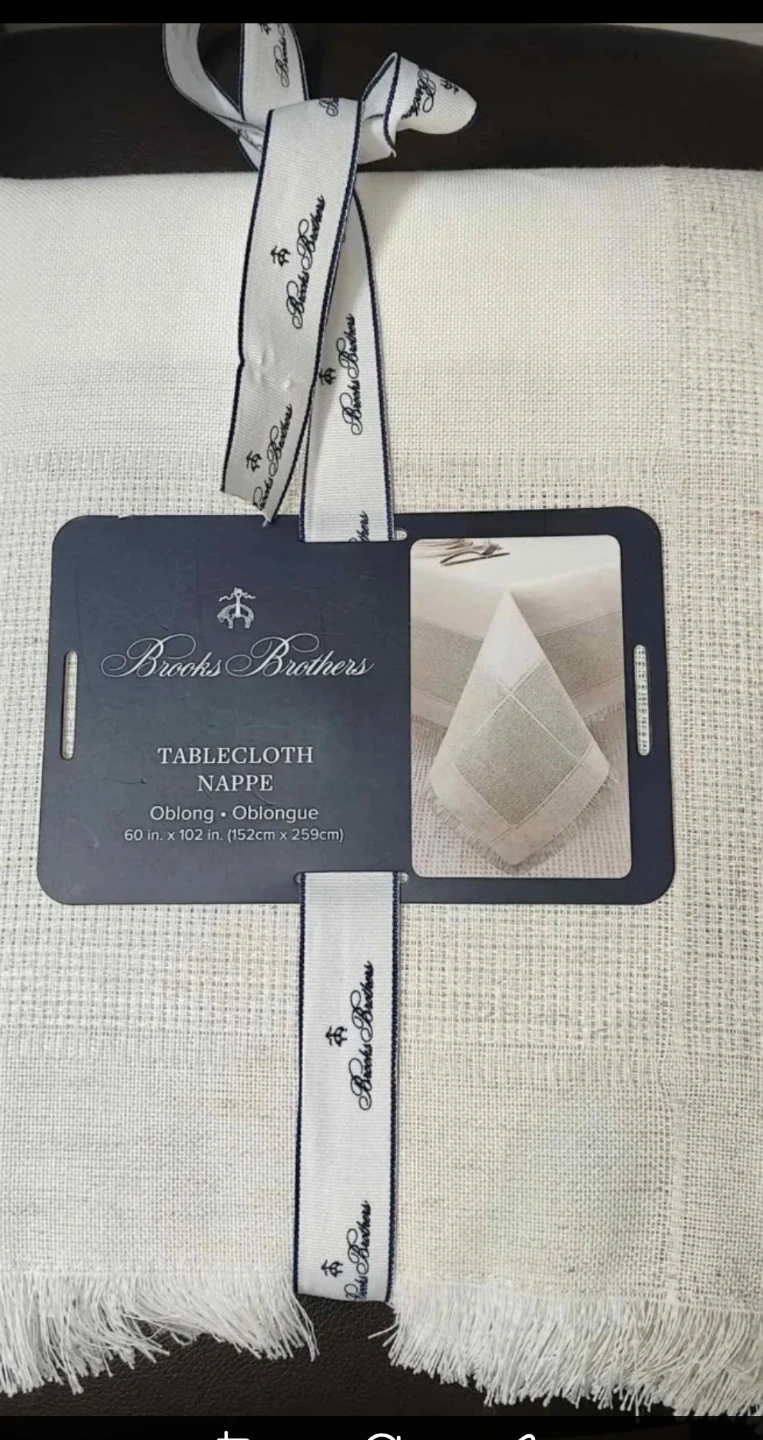 Brooks Brothers Tablecloth
