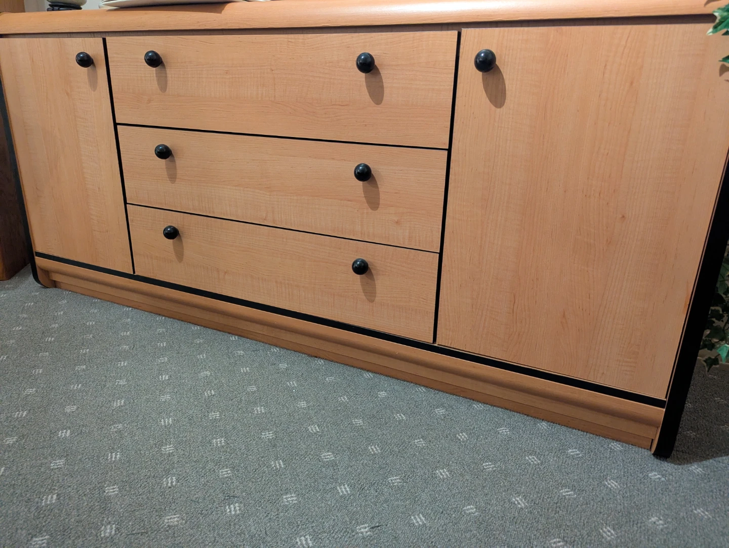 Wooden Dresser with Drawers