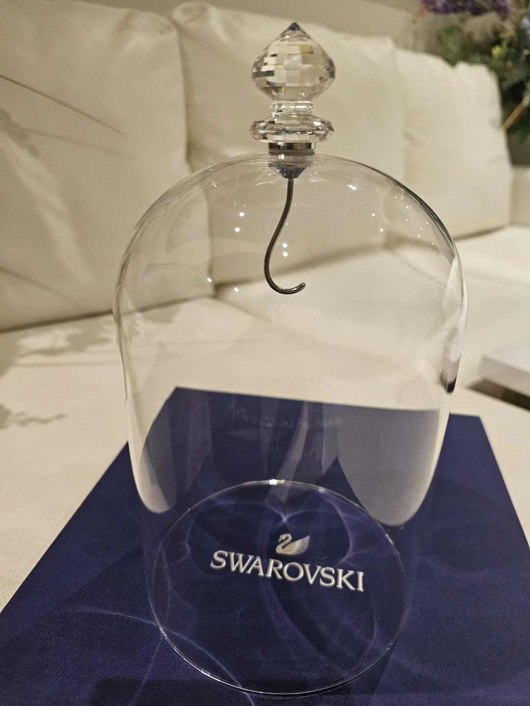 Swarovski Crystal Bell Jar Display Home Décor  *Authentic - photo 2