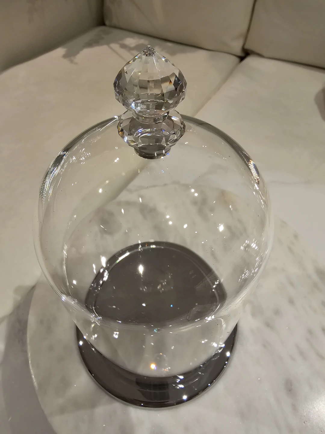 Swarovski Crystal Bell Jar Display Home Décor  *Authentic - photo 3