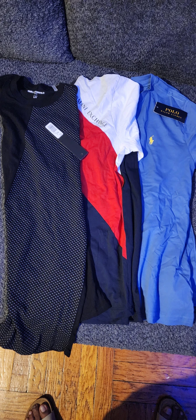 Karl Lagerfeld, Armani Exchange, Polo Ralph Lauren - S
