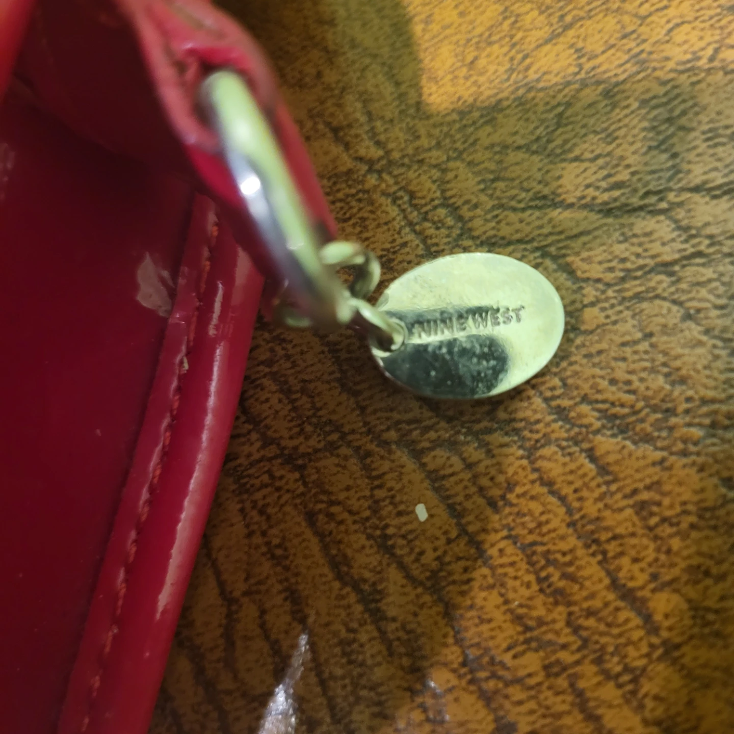Nine West Red Patent Clutch Wallet - photo 3