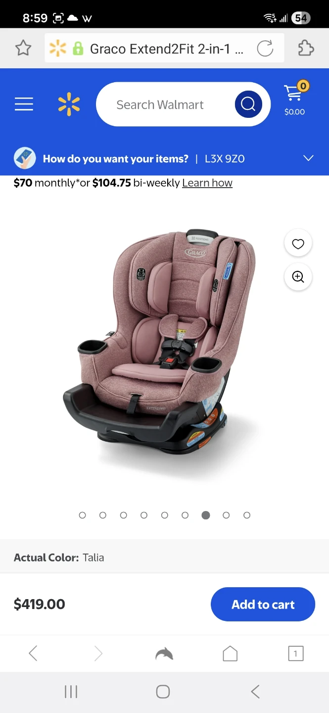 Graco Extend2Fit 2-in-1 Car Seat - Talia - photo 5