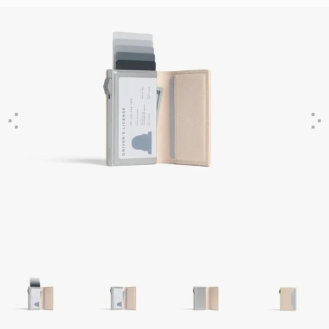 Monos Metro Card Case - Beige - photo 3