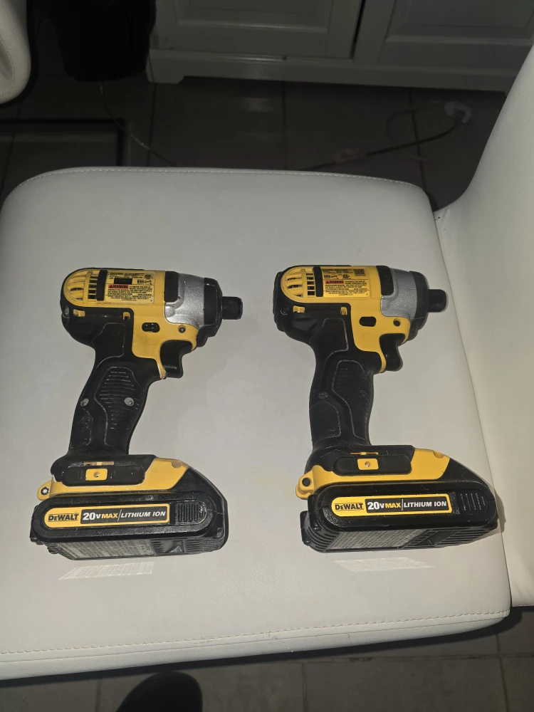 DeWalt 20V MAX Lithium Ion Impact Drivers (2)