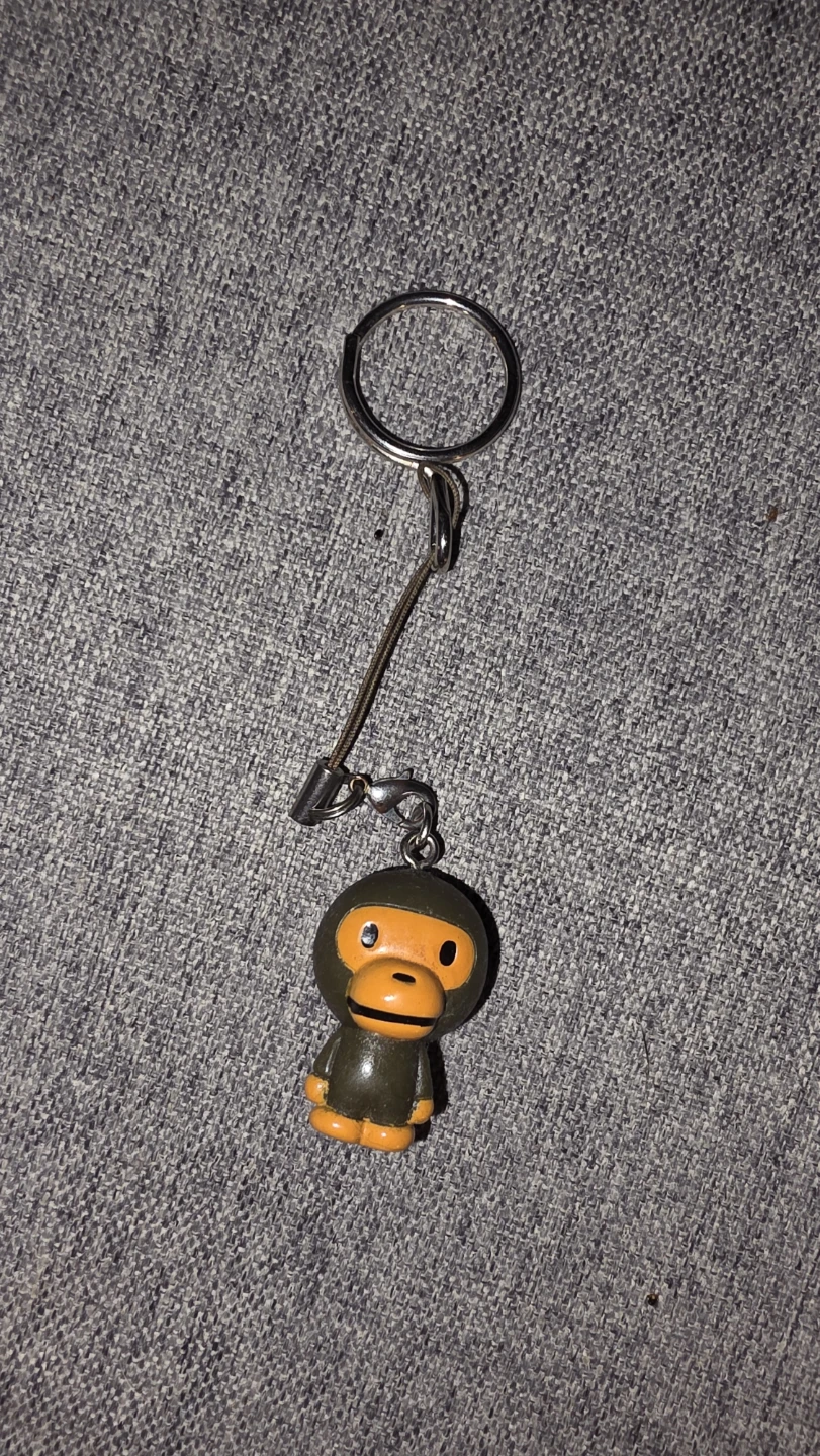 BAPE Monkey Keychain