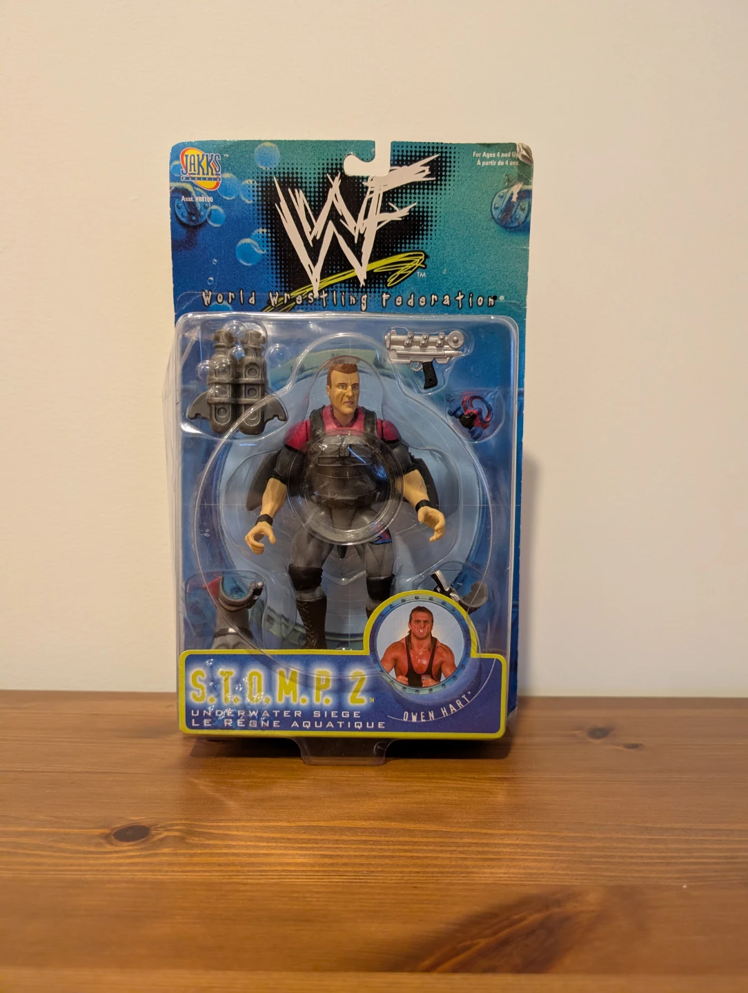 WWF Owen Hart S.T.O.M.P. 2 Action Figure