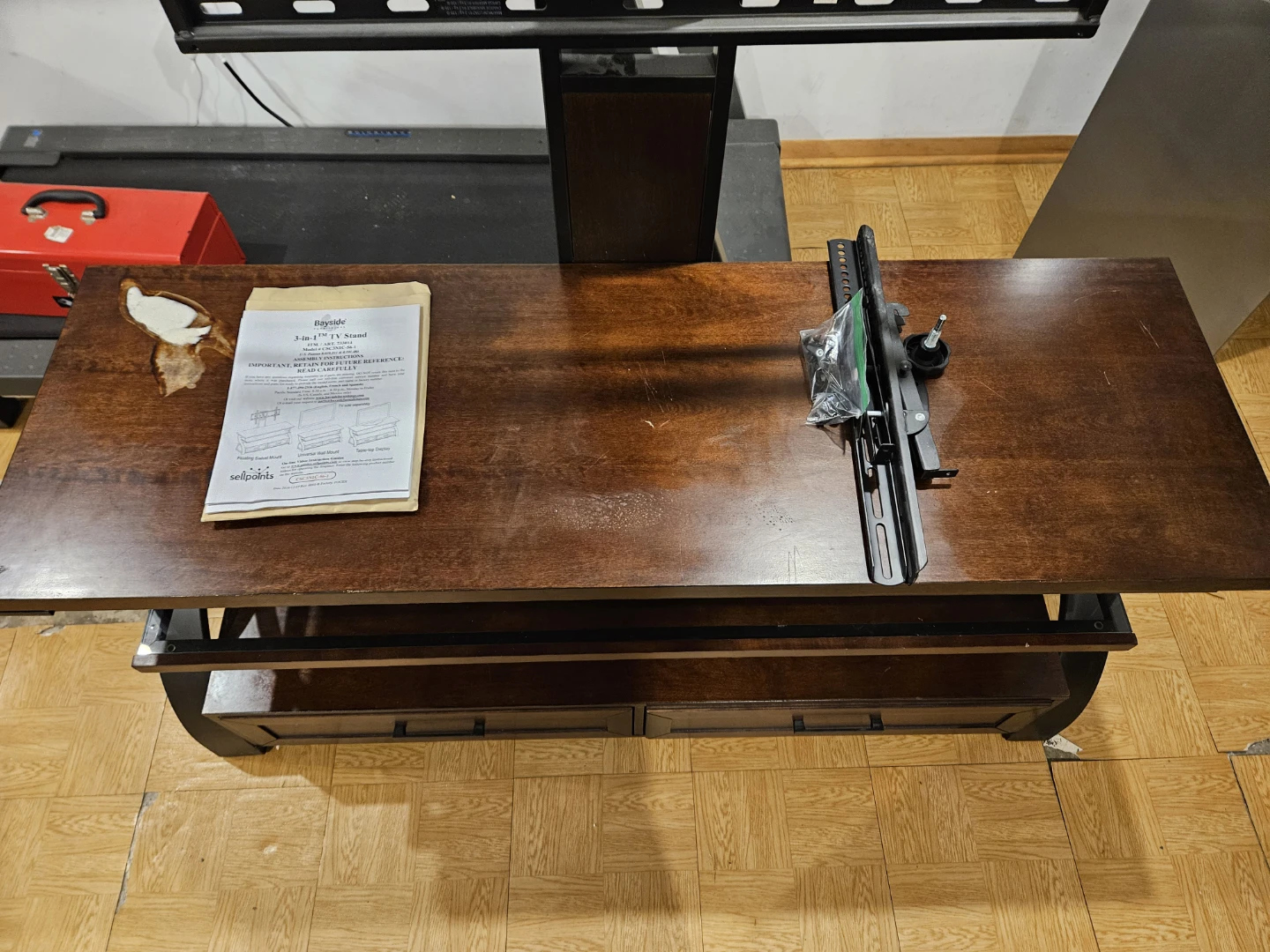 Bayside Furnishings 3-in-1 TV Stand - photo 2