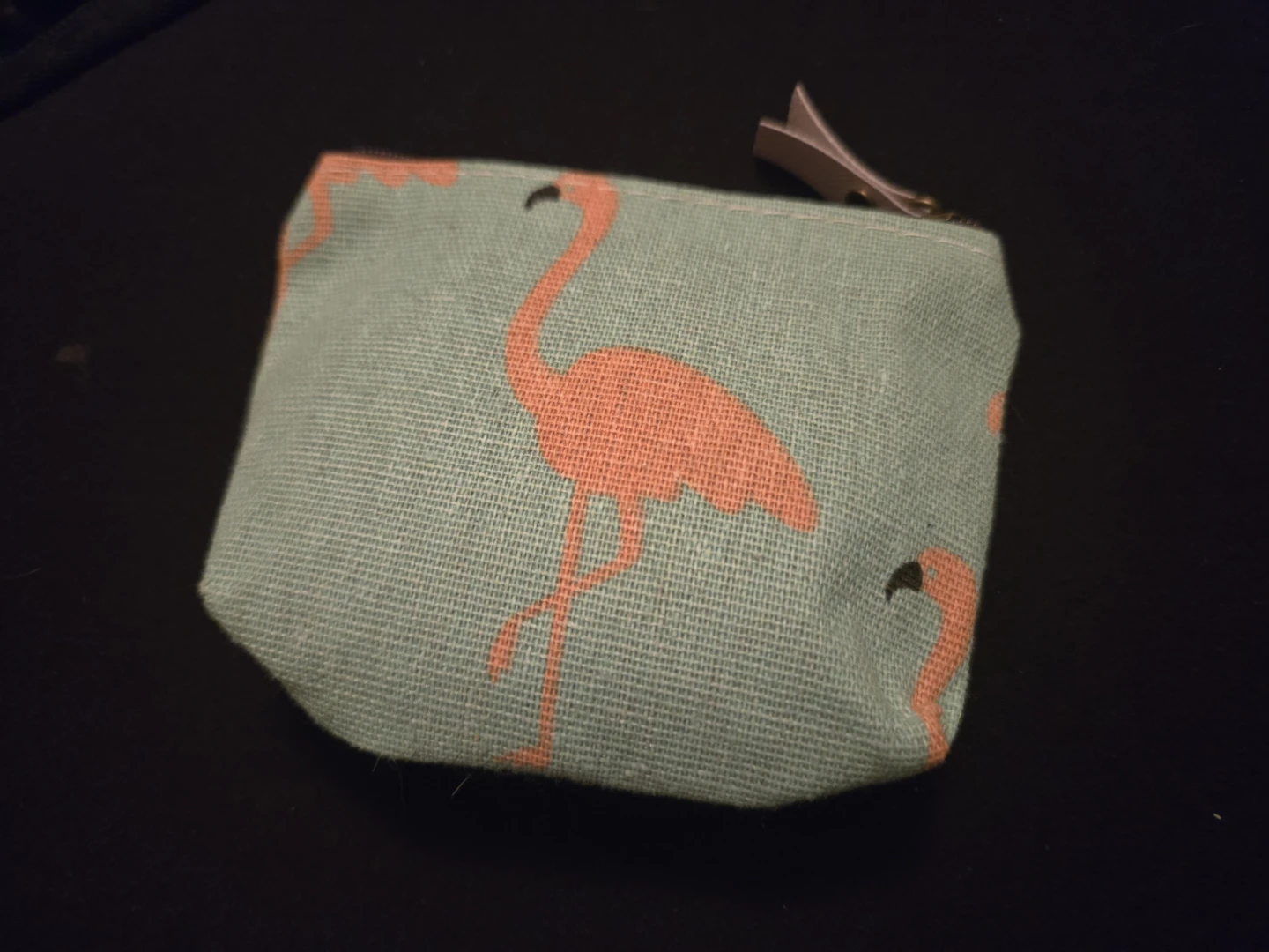 Brand New, Giftable Flamingo Print Coin Purse