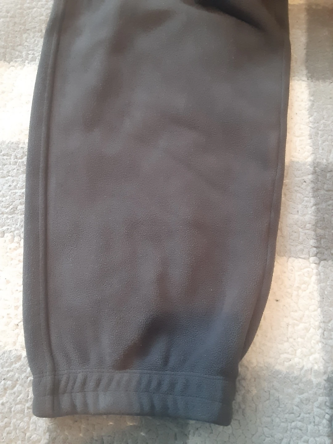 UNIQLO Fleece Pants - Grey, Size L - photo 5