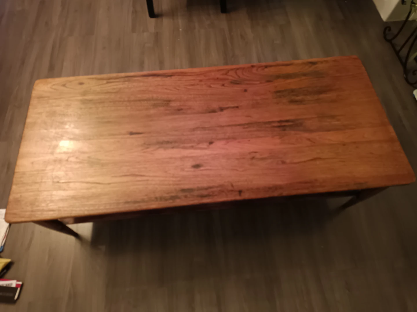 Wooden Coffee Table with Shelf