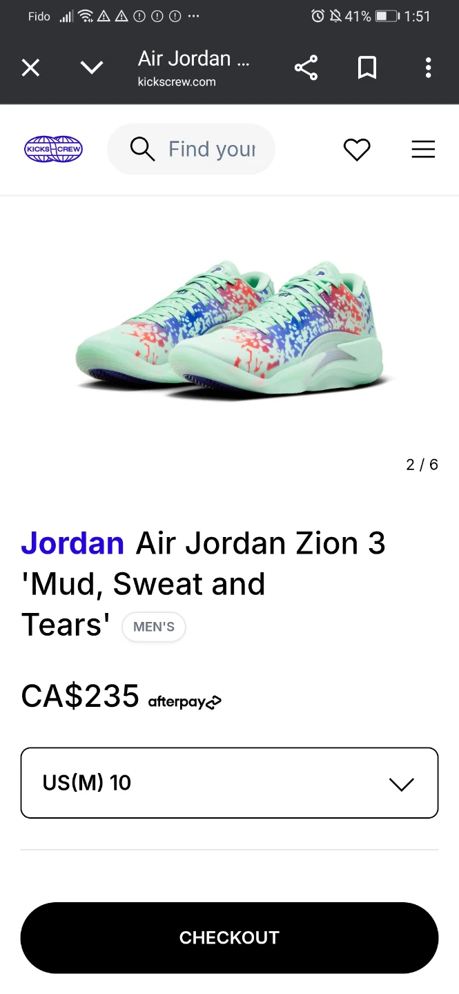 Jordan Air Jordan Zion 3 'Mud, Sweat and Tears'