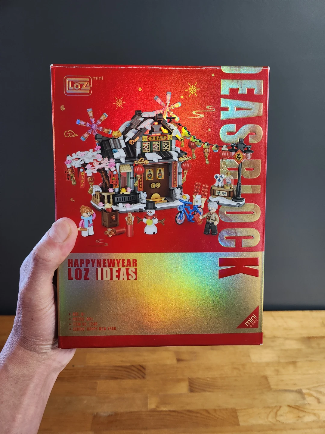 LOZ Mini Blocks Chinese Festival Winter House building set - photo 3