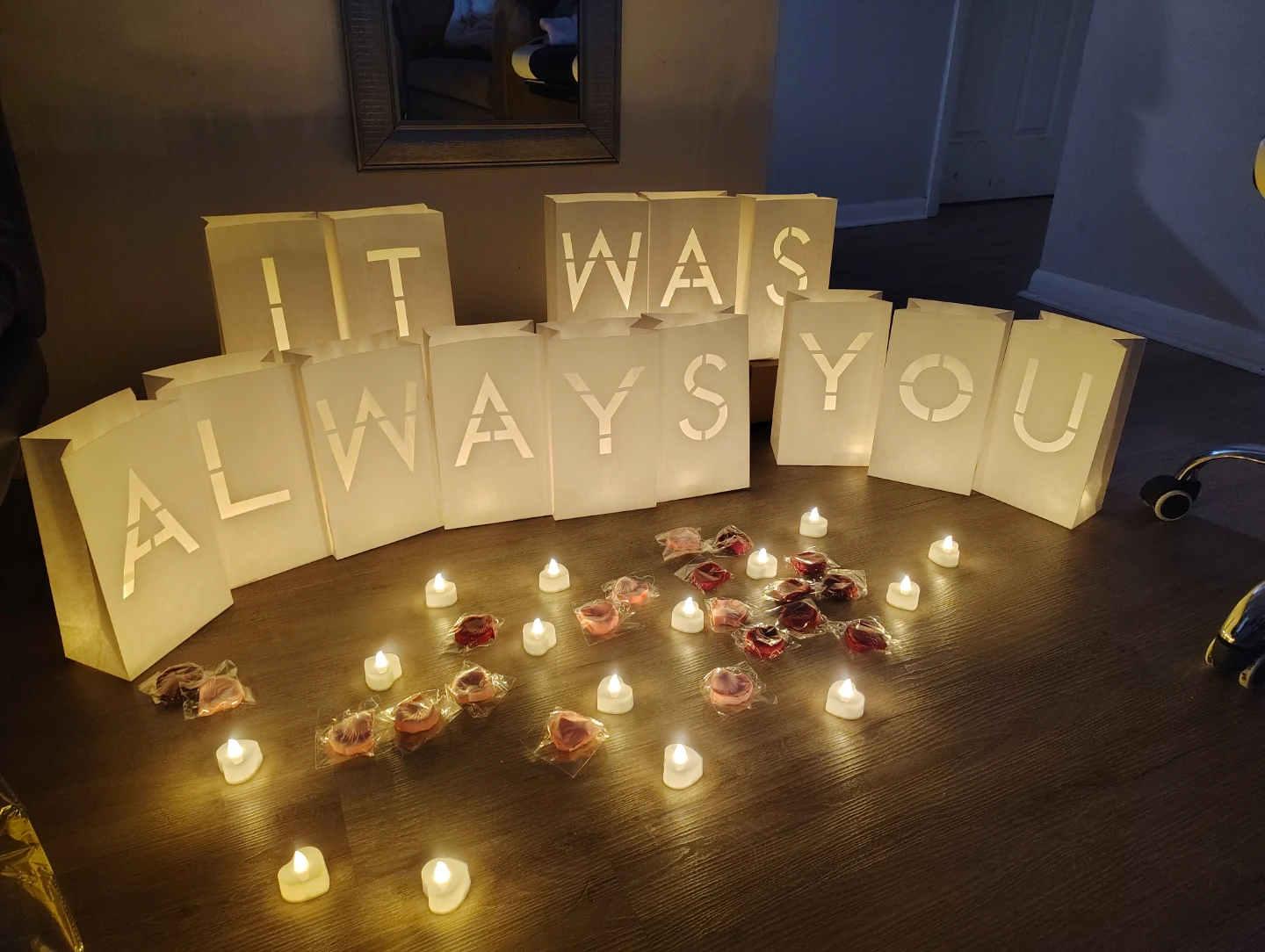 Decorative Luminaries and LED Night Lights Set
