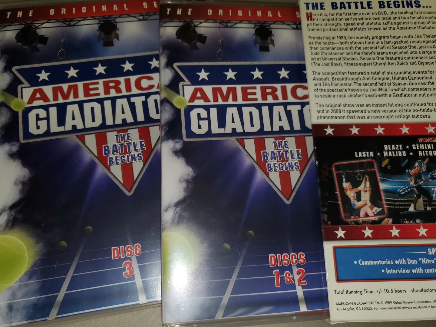 American Gladiators: The Battle Begins DVD - photo 2