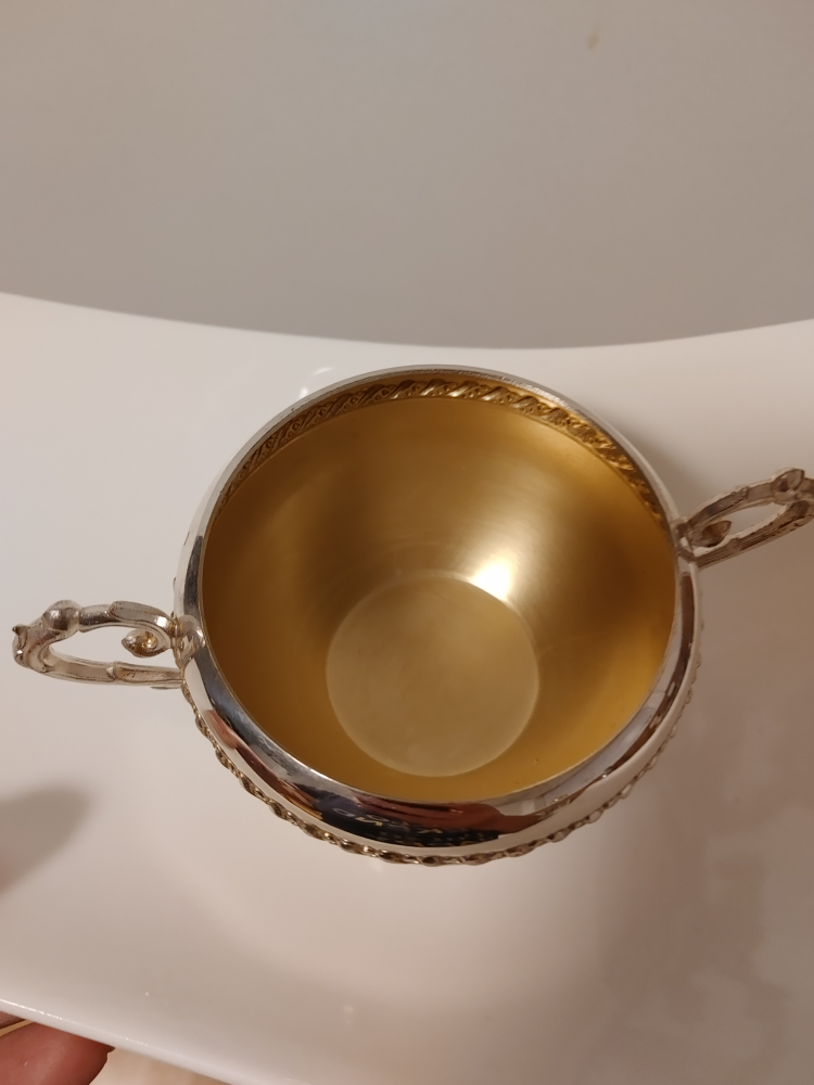 Silver Plated Sugar Bowl - photo 2
