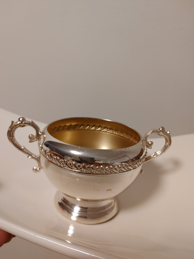 Silver Plated Sugar Bowl - photo 3