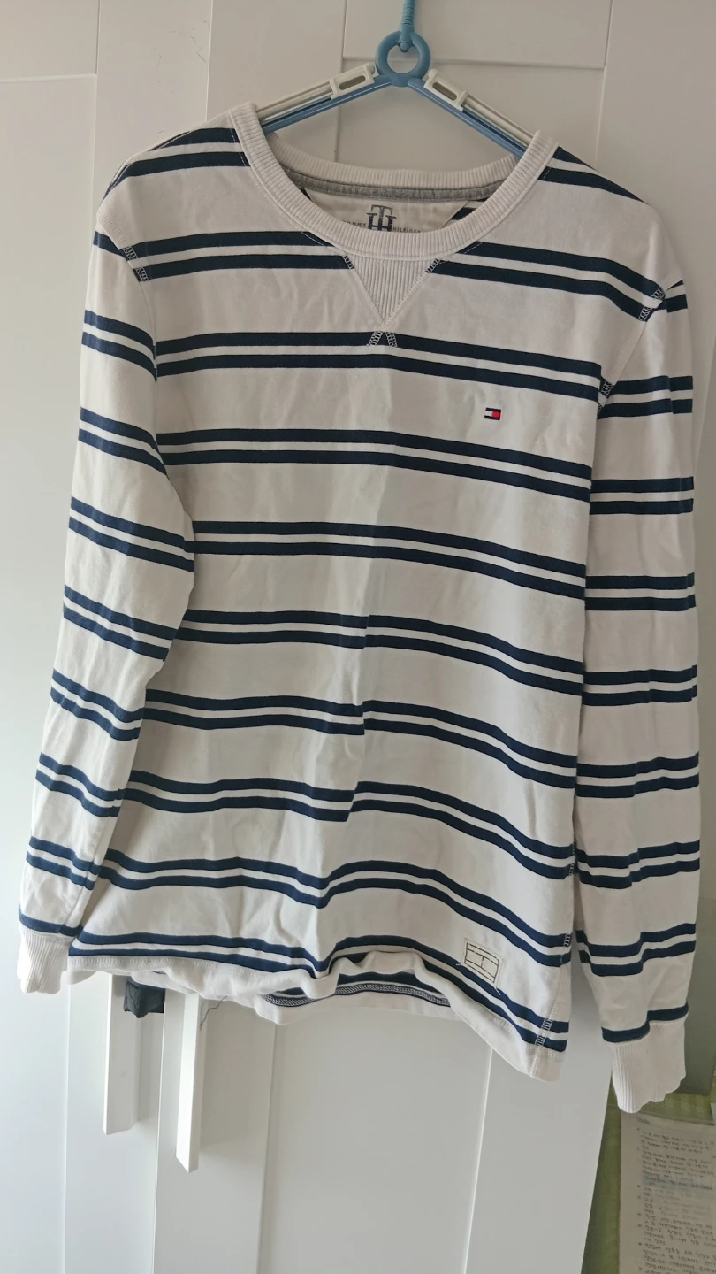 Tommy Hilfiger Striped Long Sleeve Shirt - Size M