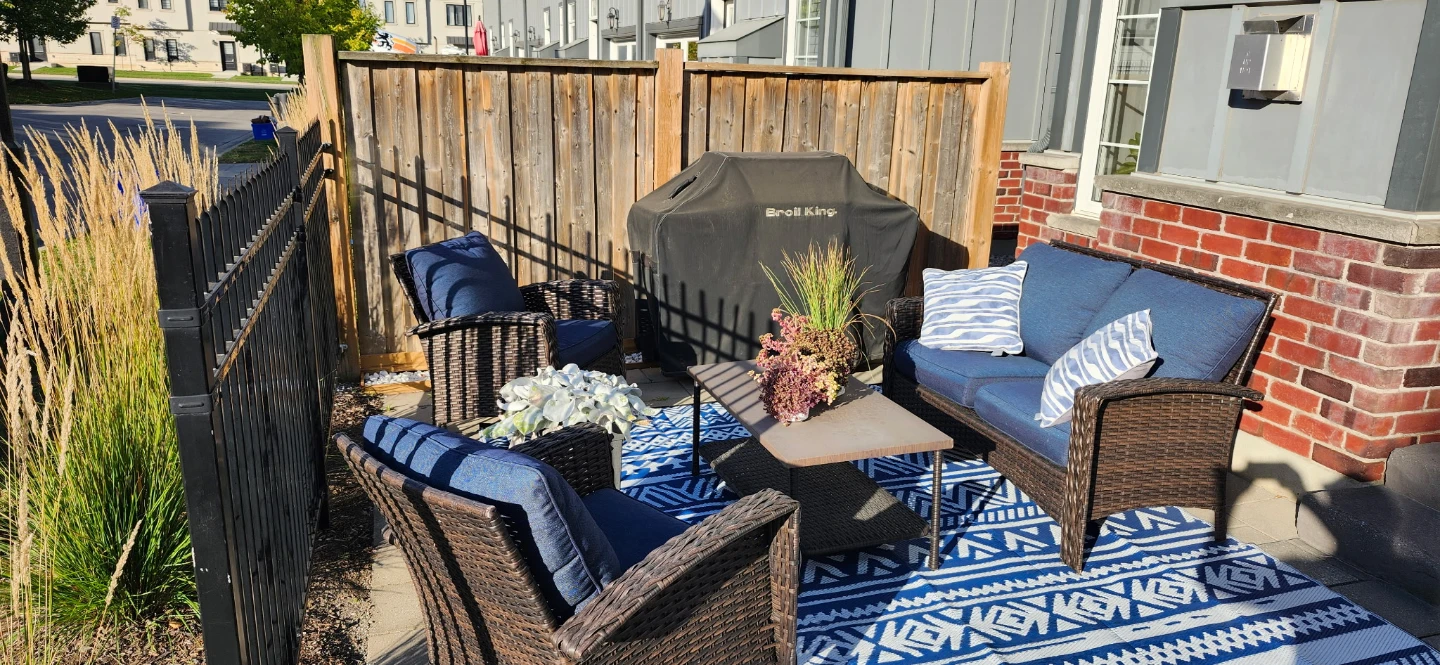 Patio Furniture and Broil King BBQ