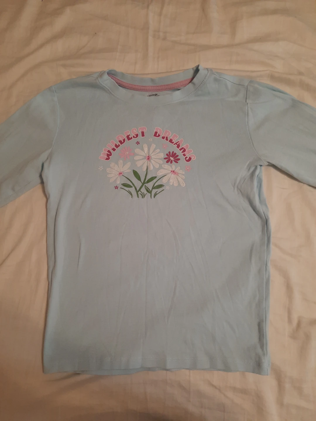 Light Blue "Wildest Dreams" Pajama Set