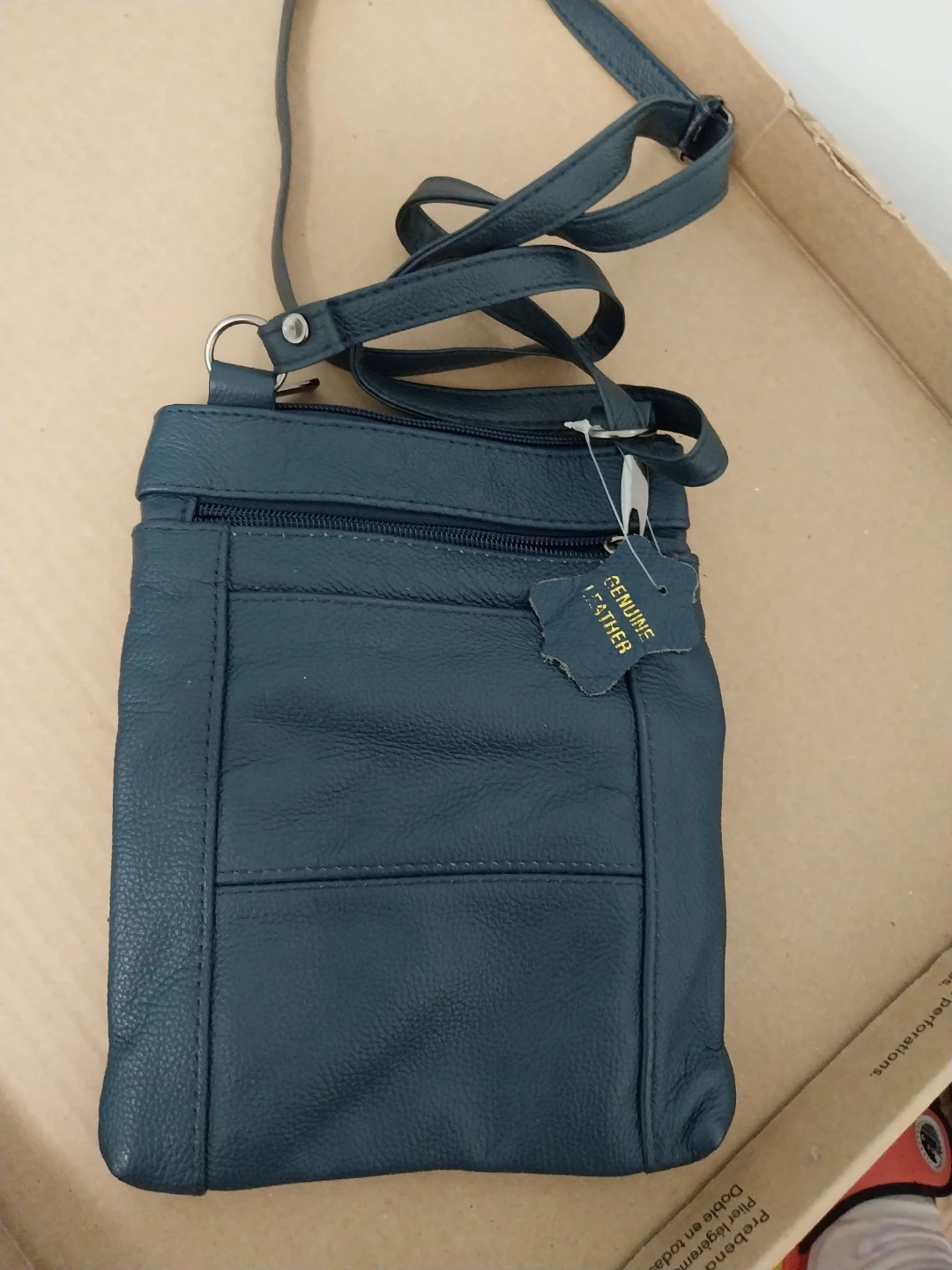 Genuine Leather Crossbody Bag - photo 2