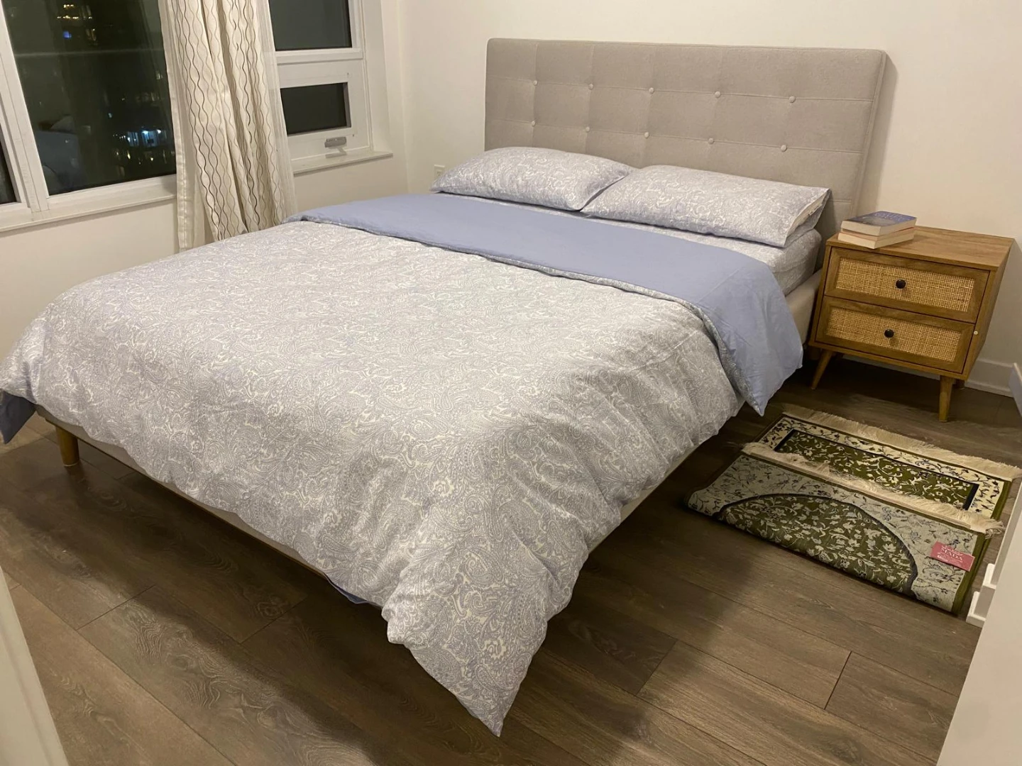 Structube Queen Size Bed Carme - Like New