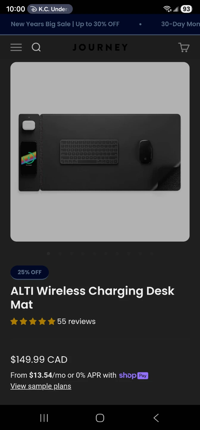 Wireless Charging Mat - photo 3