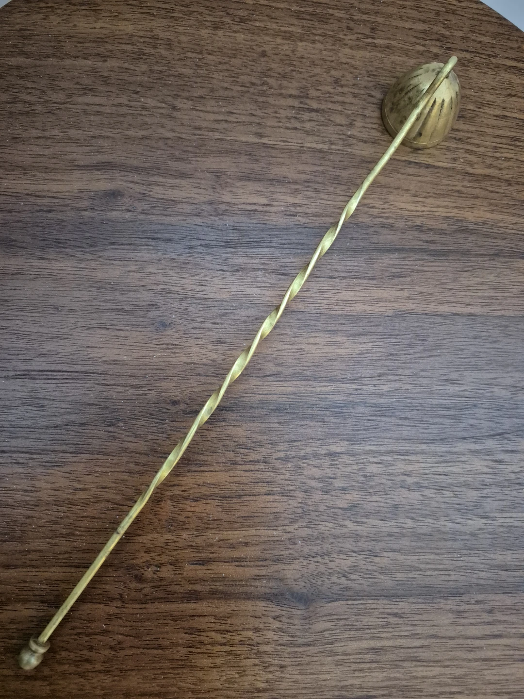 Vintage Brass Candle Snuffer  ➕  10 Candles ➕  2 Candle Holders - photo 3
