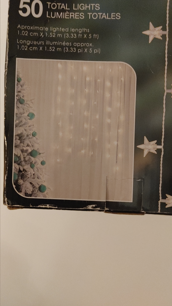 Décor Curtain Lights with Star Reflectors - photo 2