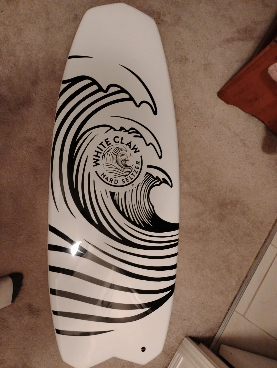 White Claw Surfboard 4'4"