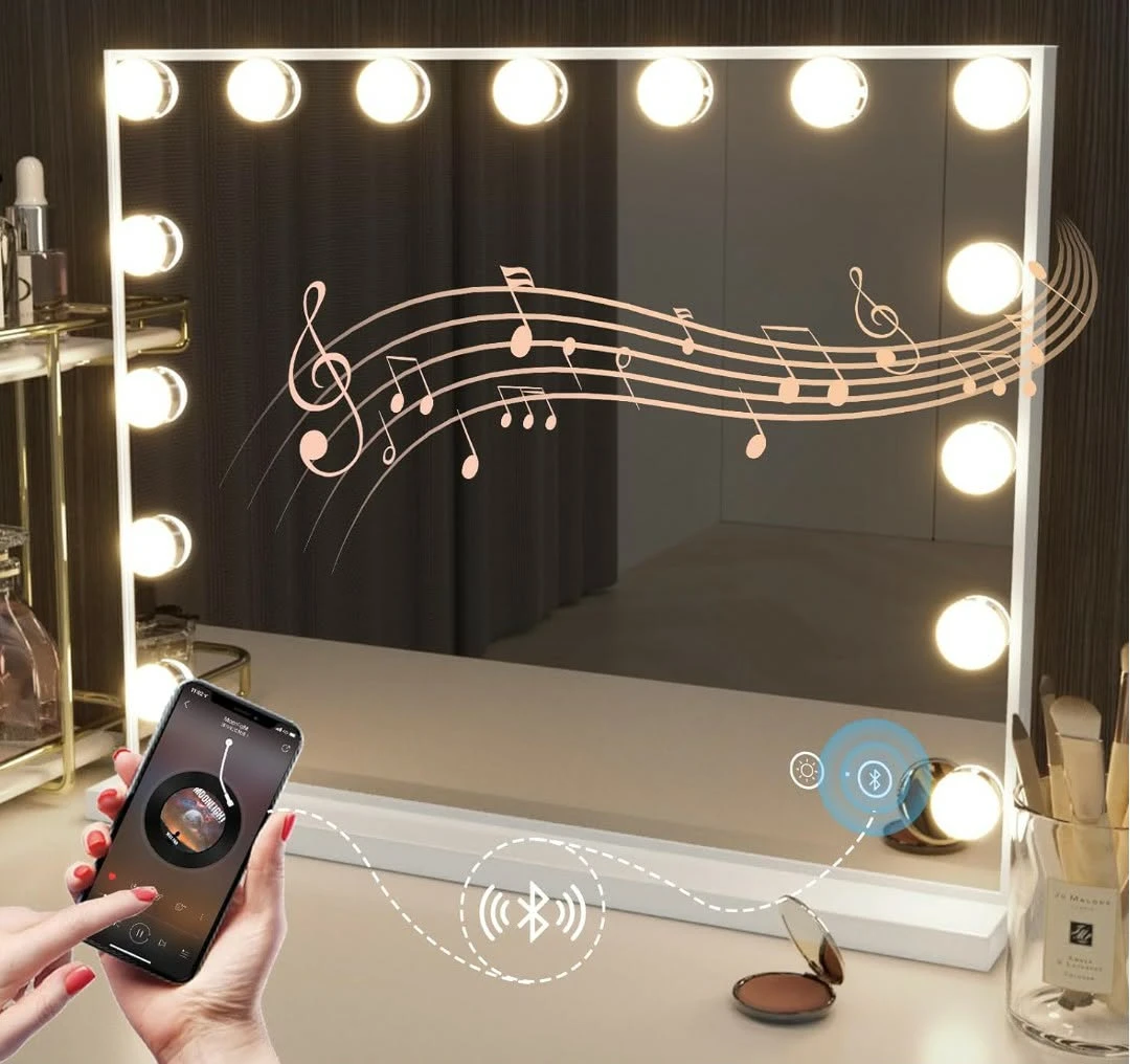 Hollywood Vanity Mirror w/ Lights - photo 4