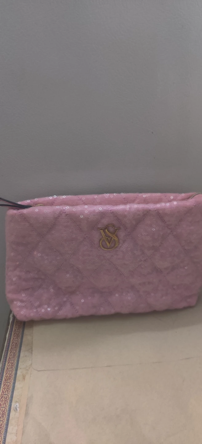 Victoria's Secret Pink Sequin pouch
