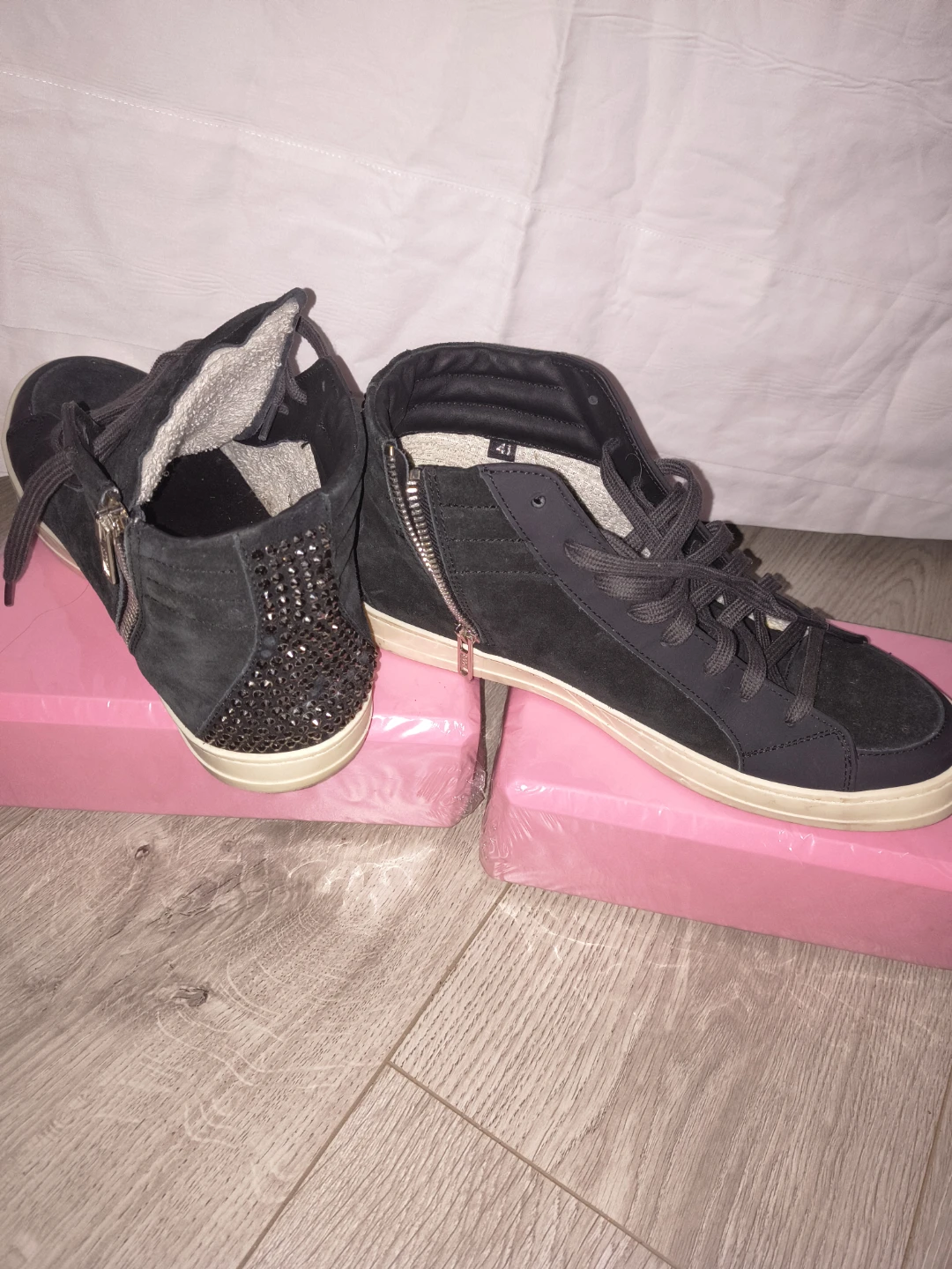 Brand New P448 High-Top Wedge Sneakers 🏆 - photo 3