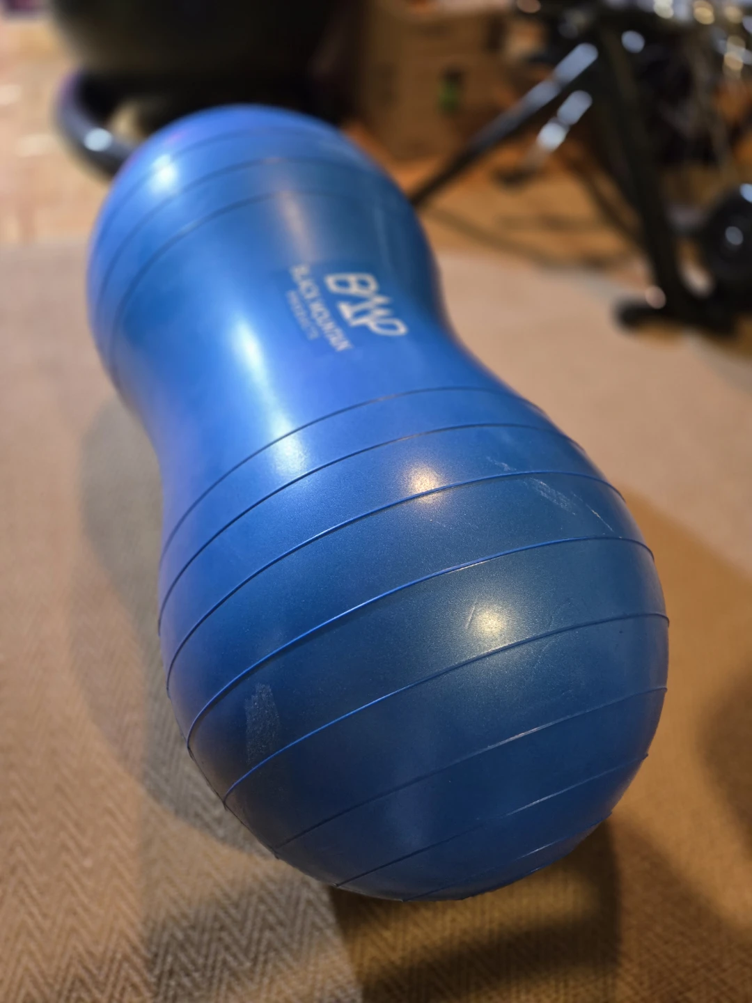 Black Mountain Peanut Exercise/Yoga/Massage Ball - Blue