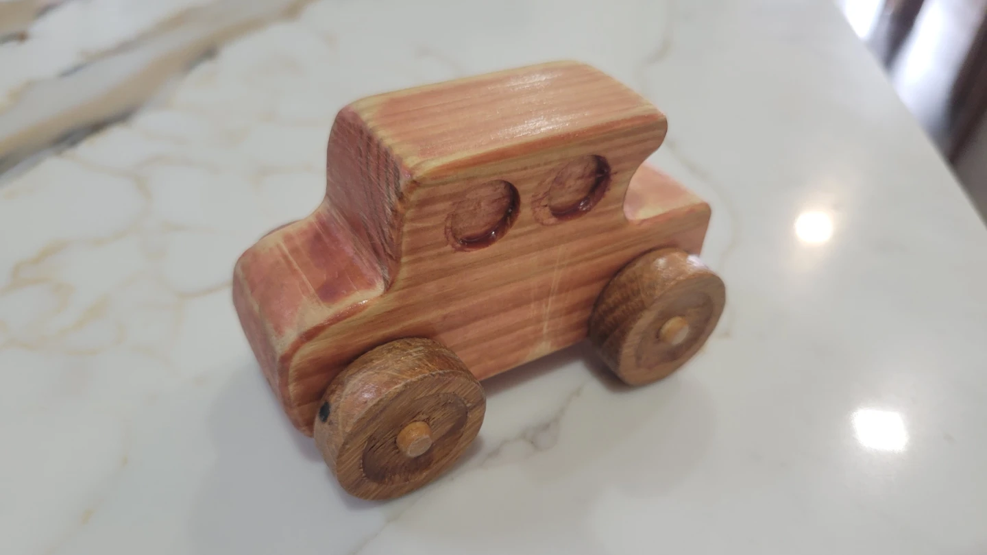 Wooden Toy Car - photo 3