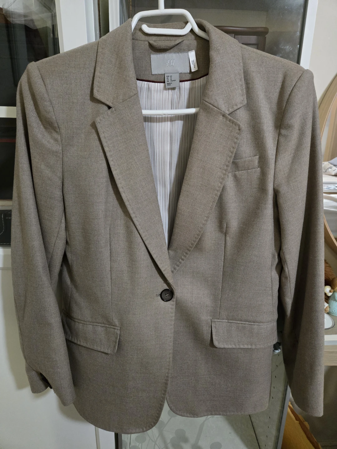 H&M Blazer - Size 10 - Beige