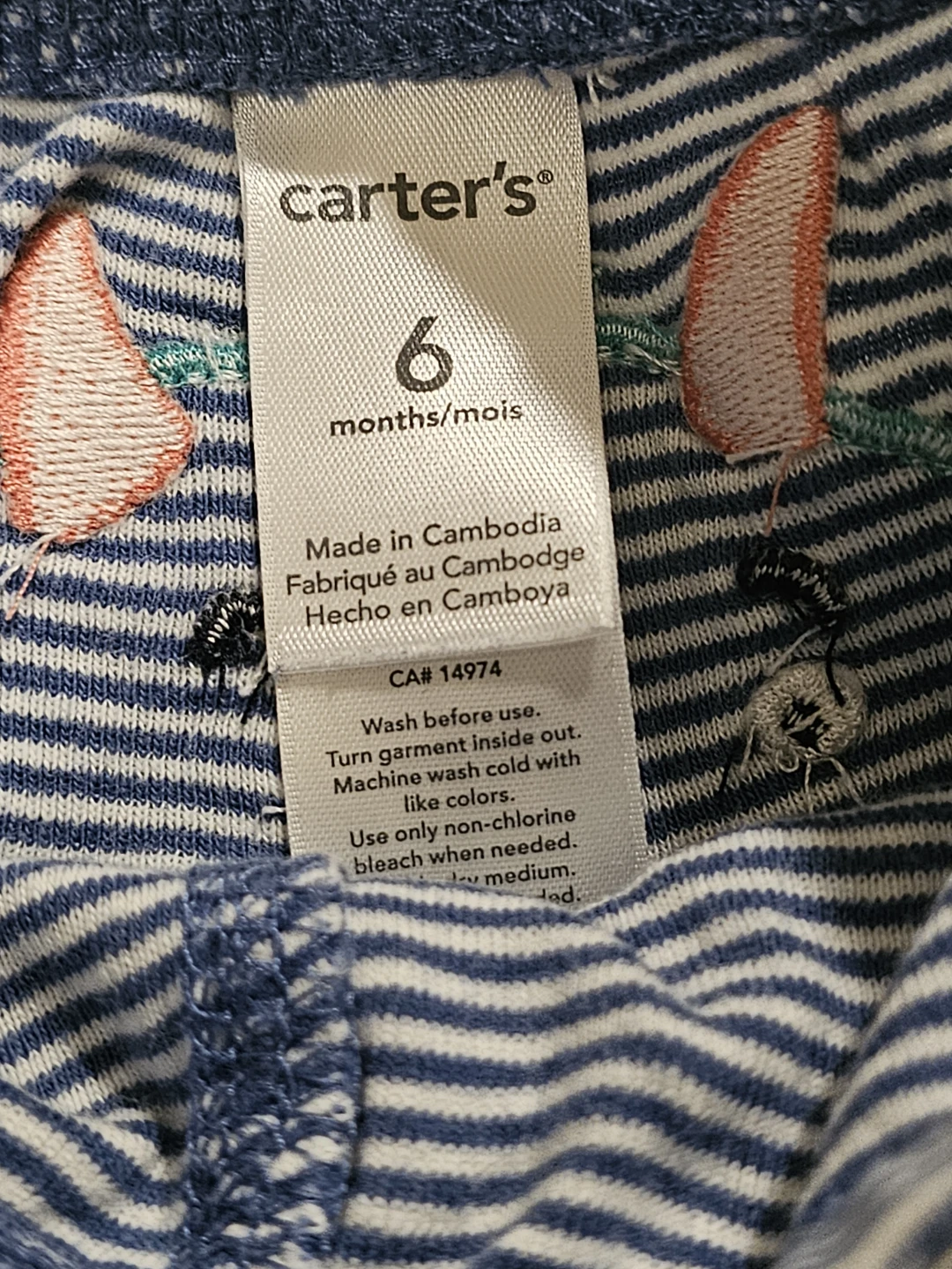 Carter's Baby Pants Size 6 Months - photo 3