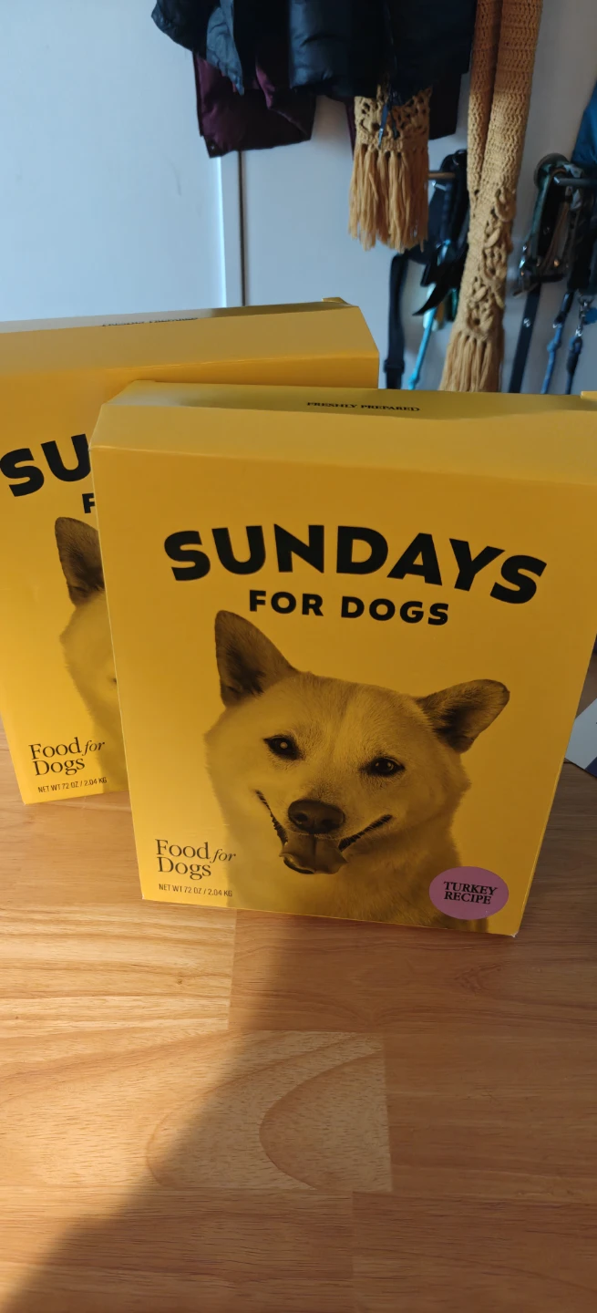 Sundays for Dogs Turkey Recipe 72oz