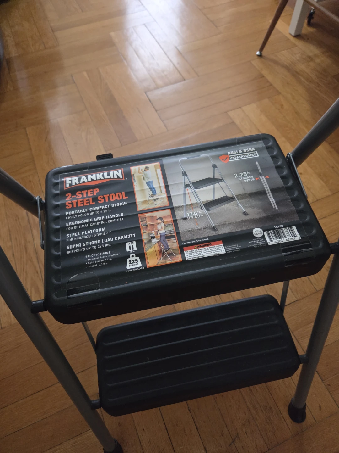 Franklin 2-Step Steel Stool - photo 2