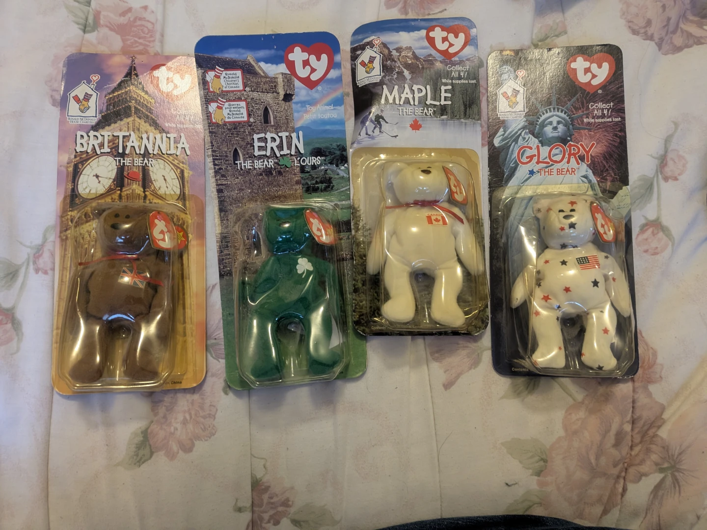 TY Beanie Babies: Maple, Glory, Erin, Britannia - photo 5