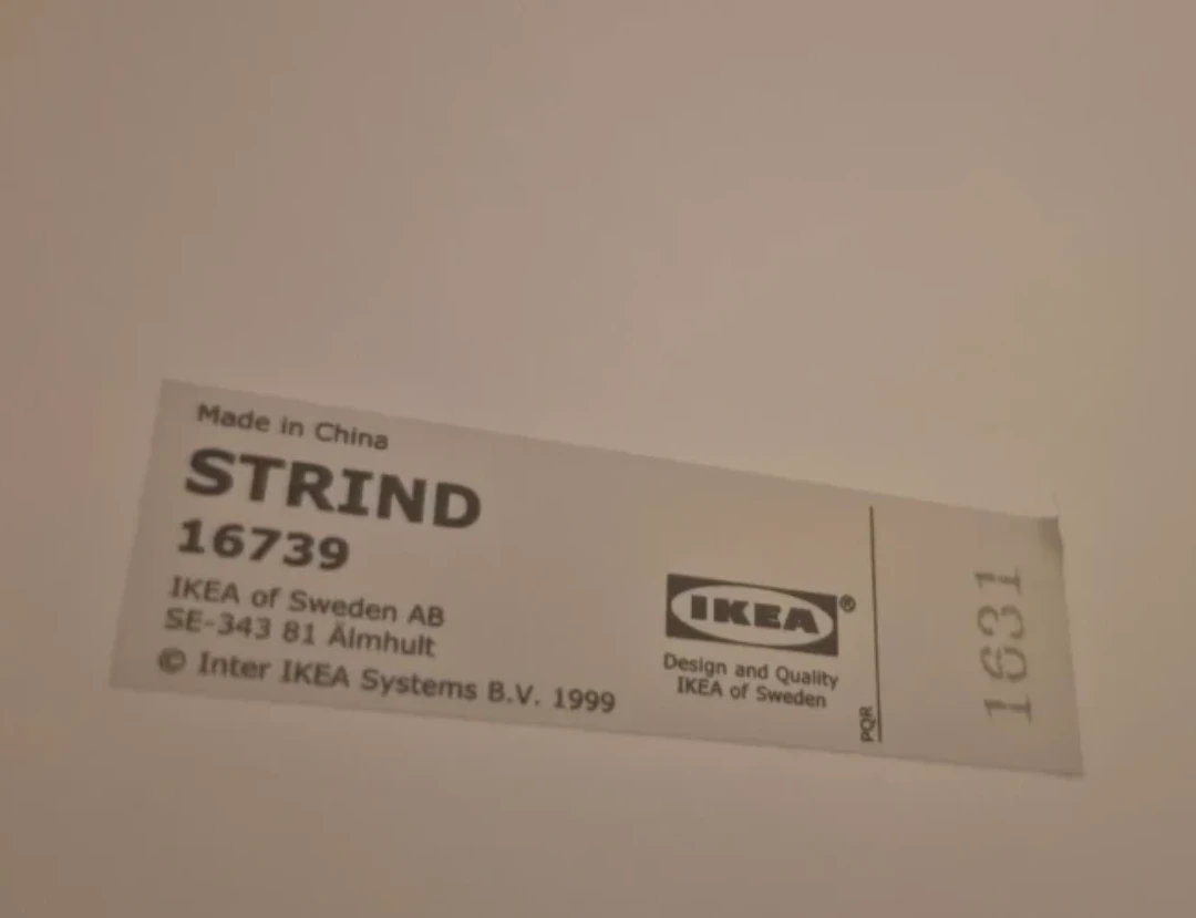 IKEA STRIND 2-Tier Rolling Bar Cart - photo 3