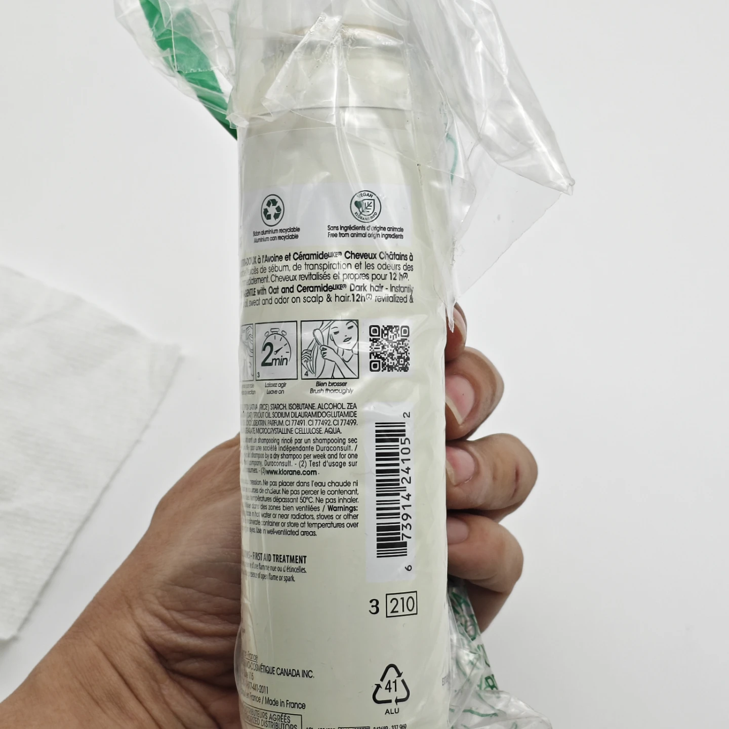 Klorane Dry Shampoo Ultra-Gentle 150ml - photo 4