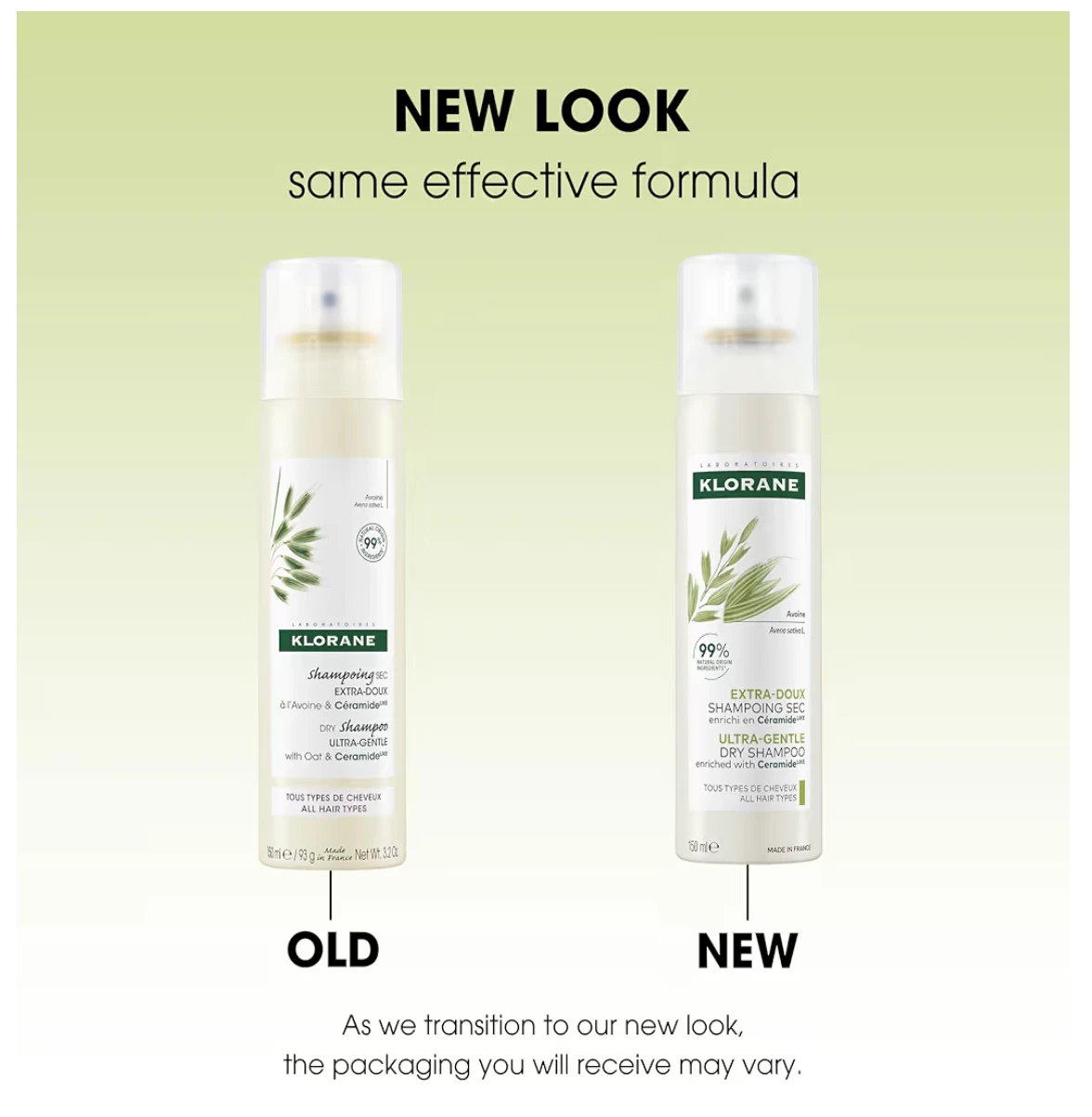 Klorane Dry Shampoo Ultra-Gentle 150ml